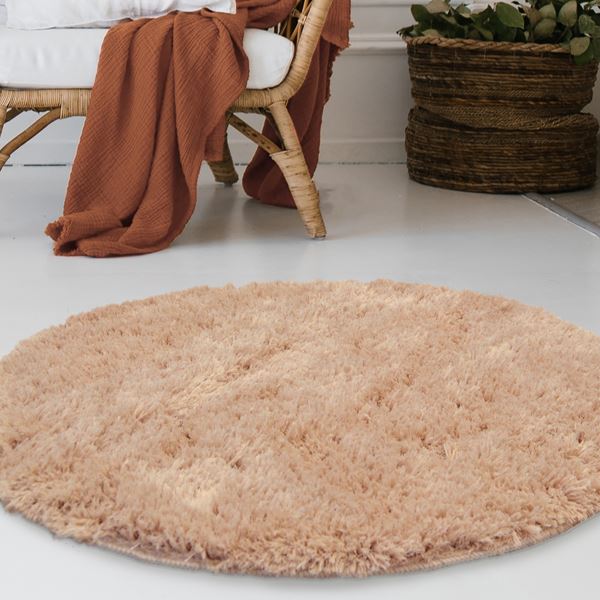 Soft Washable Circle - Champagne